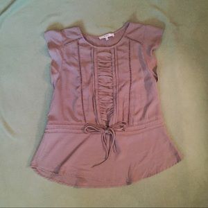 Ro & De Olive Tie Waist Top